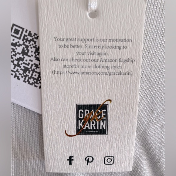 🤍GRACE KARIN🤍Cream long cardigan with pockets! Brand new with tags . Small. - Picture 8 of 13